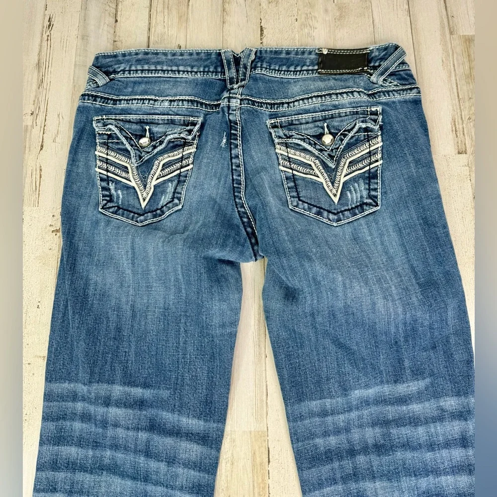 Vigoss Womens Capri The New York Jeans Blue 15/16(38x22.5) - Picture 10 of 11